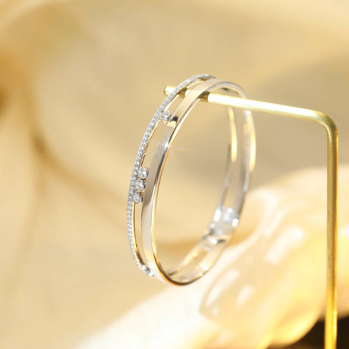 [Elowen jewelsry]Move Romane Diamond Bangle Bracelet