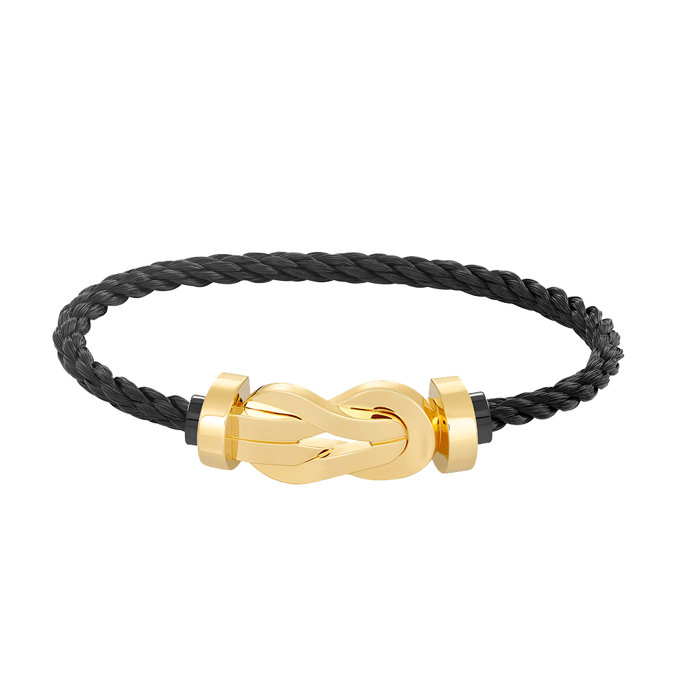 [Elowen jewelsry ]CHANCE LARGE 8 FIGURE BUCKLE NO DIAMOND BRACELET GOLD