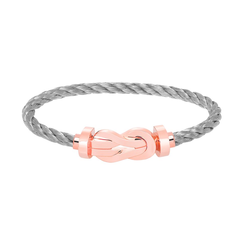 [Elowen jewelsry ]CHANCE GROSSES 8-FIGUREN-ARMBAND OHNE DIAMANTEN ROSÉGOLD