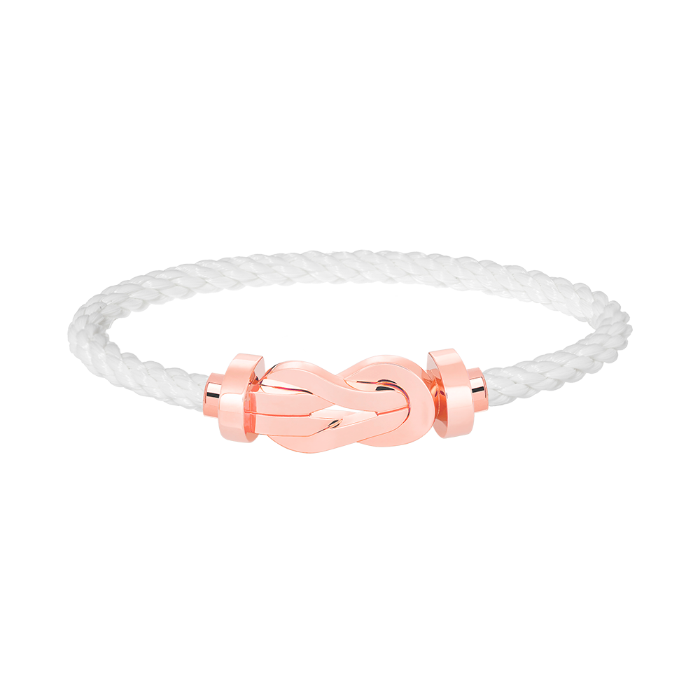 [Elowen jewelsry ]CHANCE GROSSES 8-FIGUREN-ARMBAND OHNE DIAMANTEN ROSÉGOLD