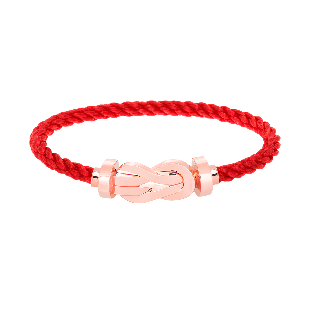 [Elowen jewelsry ]CHANCE GROSSES 8-FIGUREN-ARMBAND OHNE DIAMANTEN ROSÉGOLD