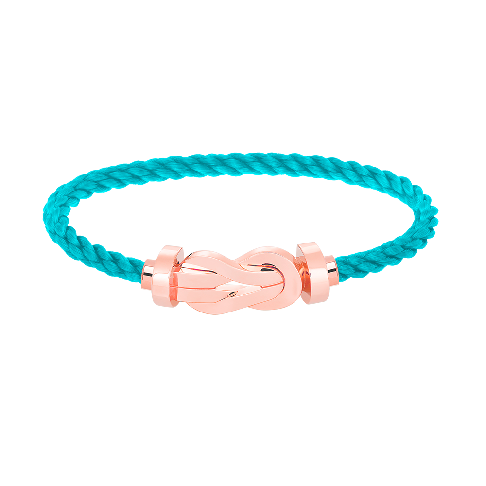[Elowen jewelsry ]CHANCE GROSSES 8-FIGUREN-ARMBAND OHNE DIAMANTEN ROSÉGOLD