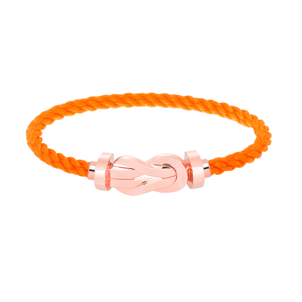 [Elowen jewelsry ]CHANCE GROSSES 8-FIGUREN-ARMBAND OHNE DIAMANTEN ROSÉGOLD