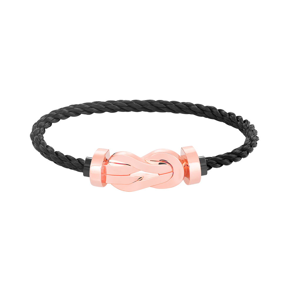[Elowen jewelsry ]CHANCE GROSSES 8-FIGUREN-ARMBAND OHNE DIAMANTEN ROSÉGOLD
