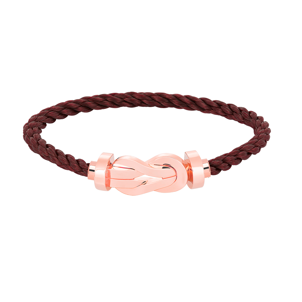 [Elowen jewelsry ]CHANCE GROSSES 8-FIGUREN-ARMBAND OHNE DIAMANTEN ROSÉGOLD