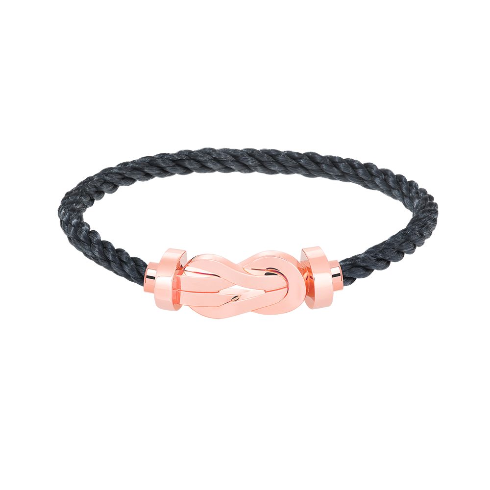 [Elowen jewelsry ]CHANCE GROSSES 8-FIGUREN-ARMBAND OHNE DIAMANTEN ROSÉGOLD