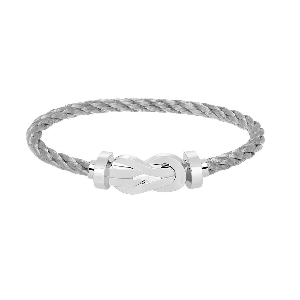 [Elowen jewelsry ]CHANCE LARGE 8 FIGURE BUCKLE NO DIAMOND BRACELET SILVER