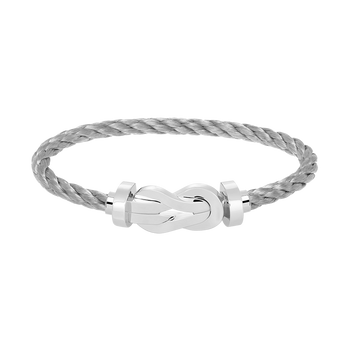 [Elowen jewelsry ]CHANCE LARGE 8 FIGURE BUCKLE NO DIAMOND BRACELET SILVER
