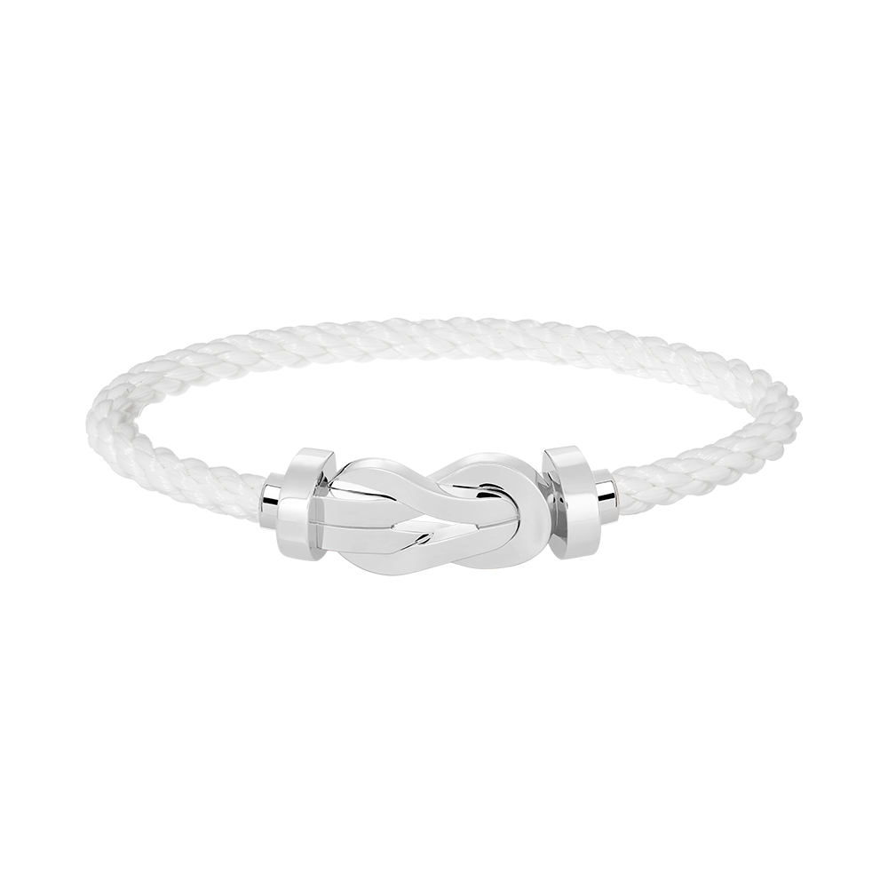 [Elowen jewelsry ]CHANCE LARGE 8 FIGURE BUCKLE NO DIAMOND BRACELET SILVER