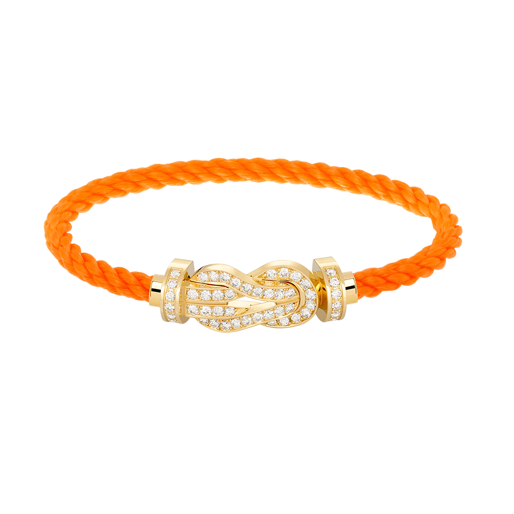 [Elowen jewelsry ]CHANCE LARGE 8 FIGURE BUCKLE FULLDIAMOND BRACELET GOLD
