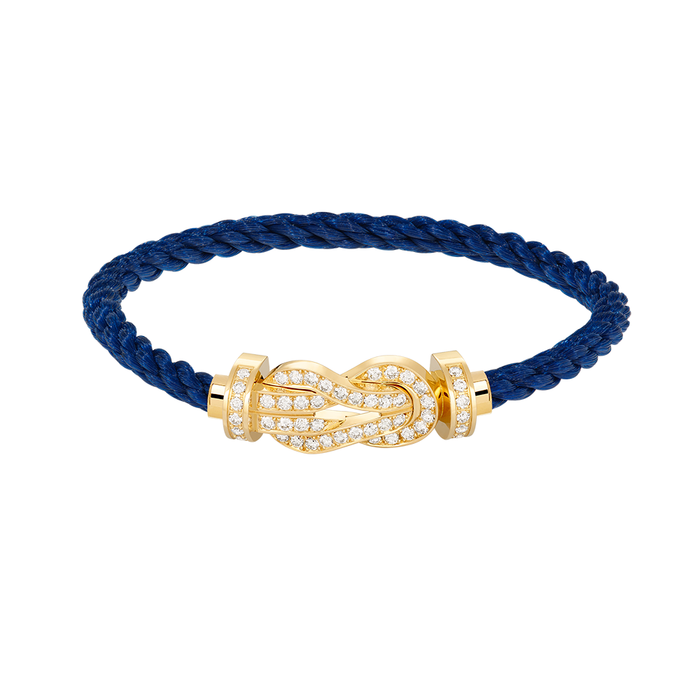 [Elowen jewelsry ]CHANCE LARGE 8 FIGURE BUCKLE FULLDIAMOND BRACELET GOLD