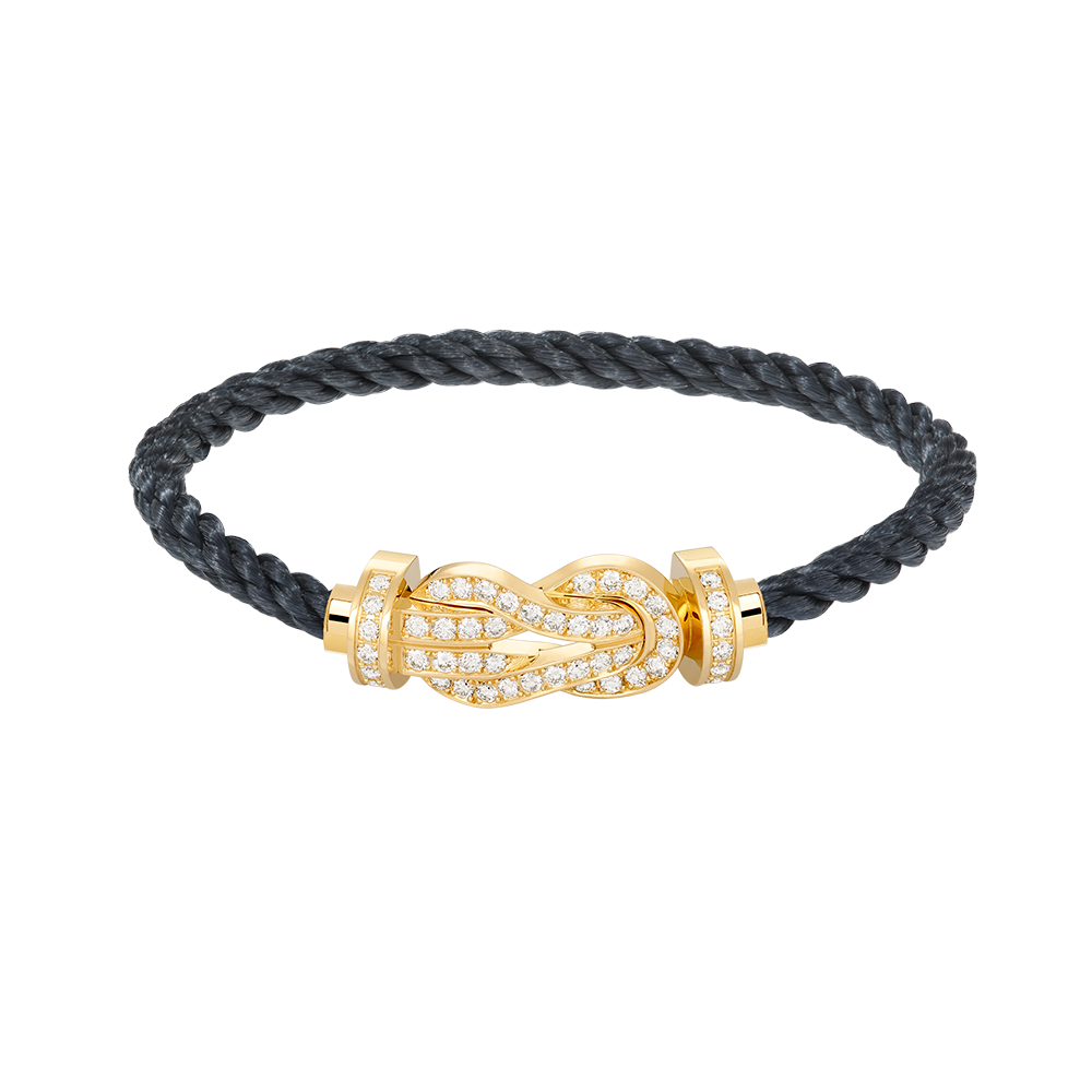 [Elowen jewelsry ]CHANCE LARGE 8 FIGURE BUCKLE FULLDIAMOND BRACELET GOLD