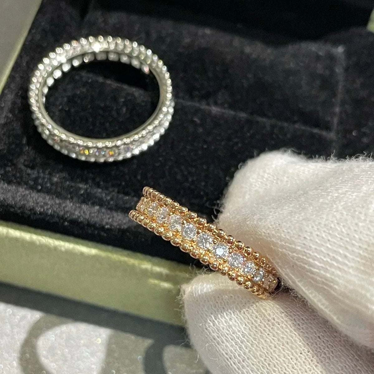 [Elowen jewelsry ]PERLEE DIAMOND SILVER RING