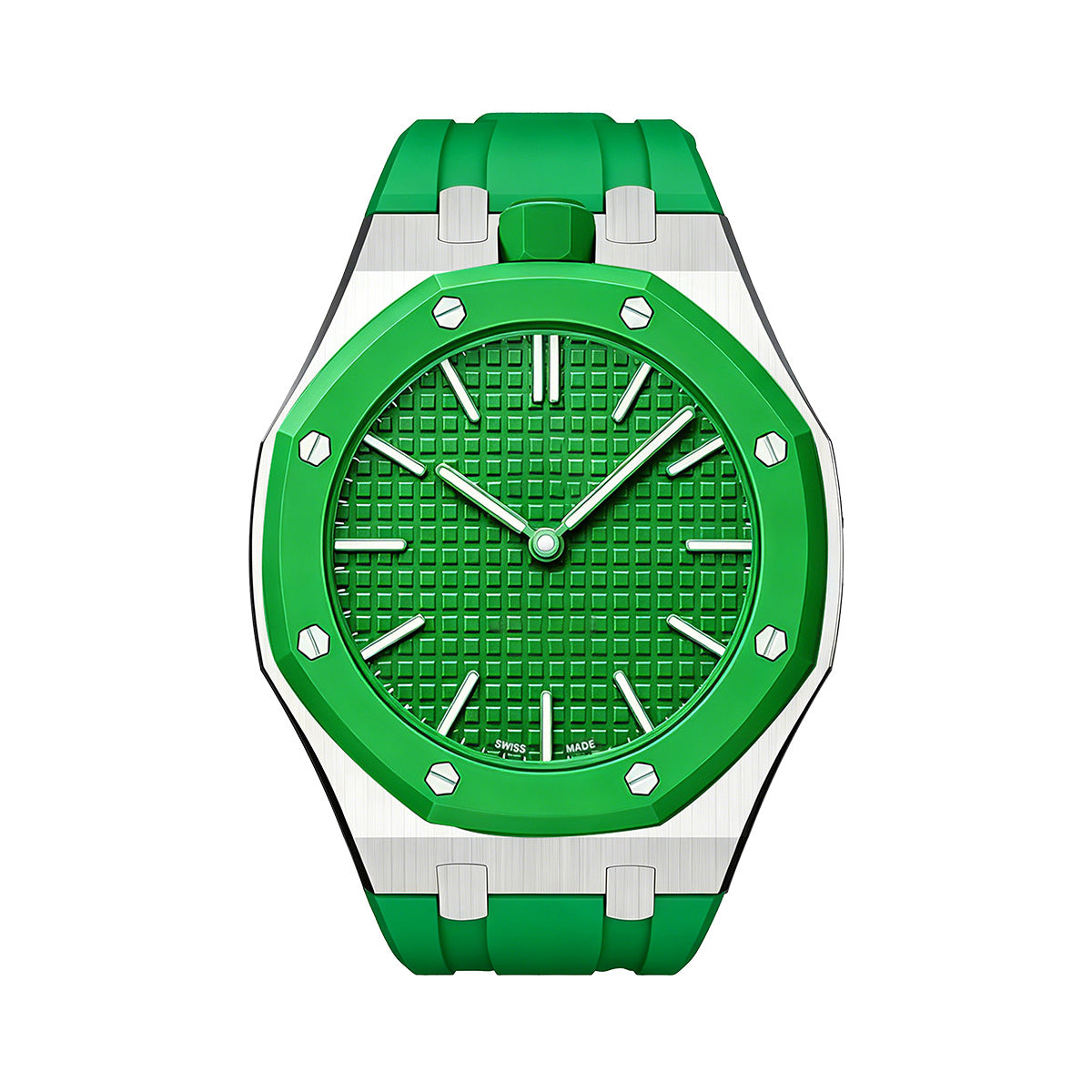 Royal Oak Pop Exklusiv, Stahlgehäuse & Silikonarmband