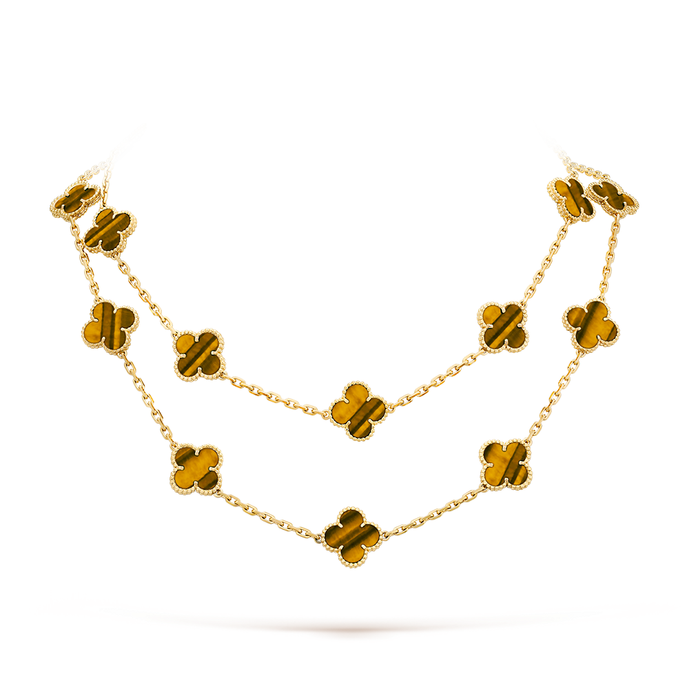 [Elowen Schmuck] CLOVER 20 MOTIVE TIGERAUGE ROSÉGOLD