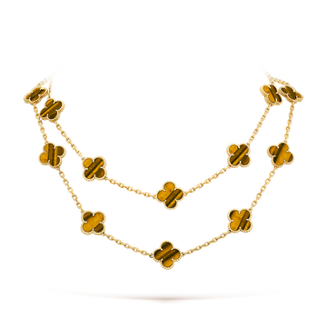[Elowen Schmuck] CLOVER 20 MOTIVE TIGERAUGE ROSÉGOLD
