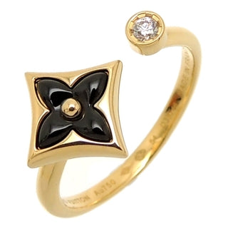 [Elowen jewelsry ]スター 1 ダイヤモンド オープンリング