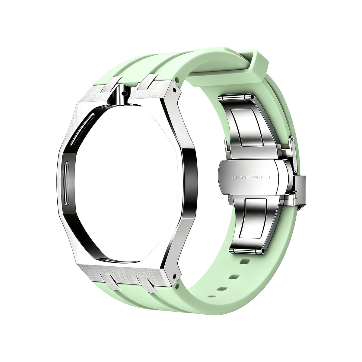 Royal Oak Pop Exklusiv, Stahlgehäuse & Silikonarmband