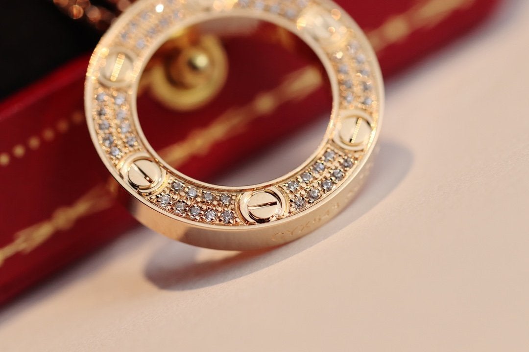 [Elowen jewelsry ]LOVE NECKLACE ADJUSTABLE ROSE GOLD