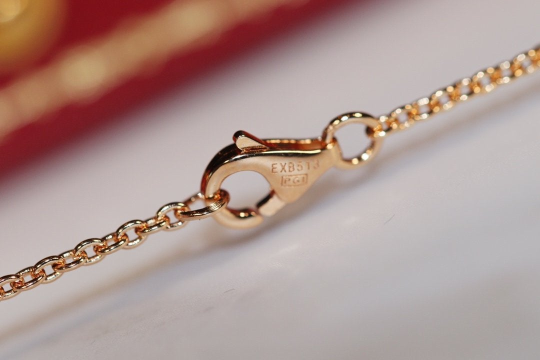 [Elowen Schmuck] LIEBESKETTE ROSÉGOLD UND SILBER
