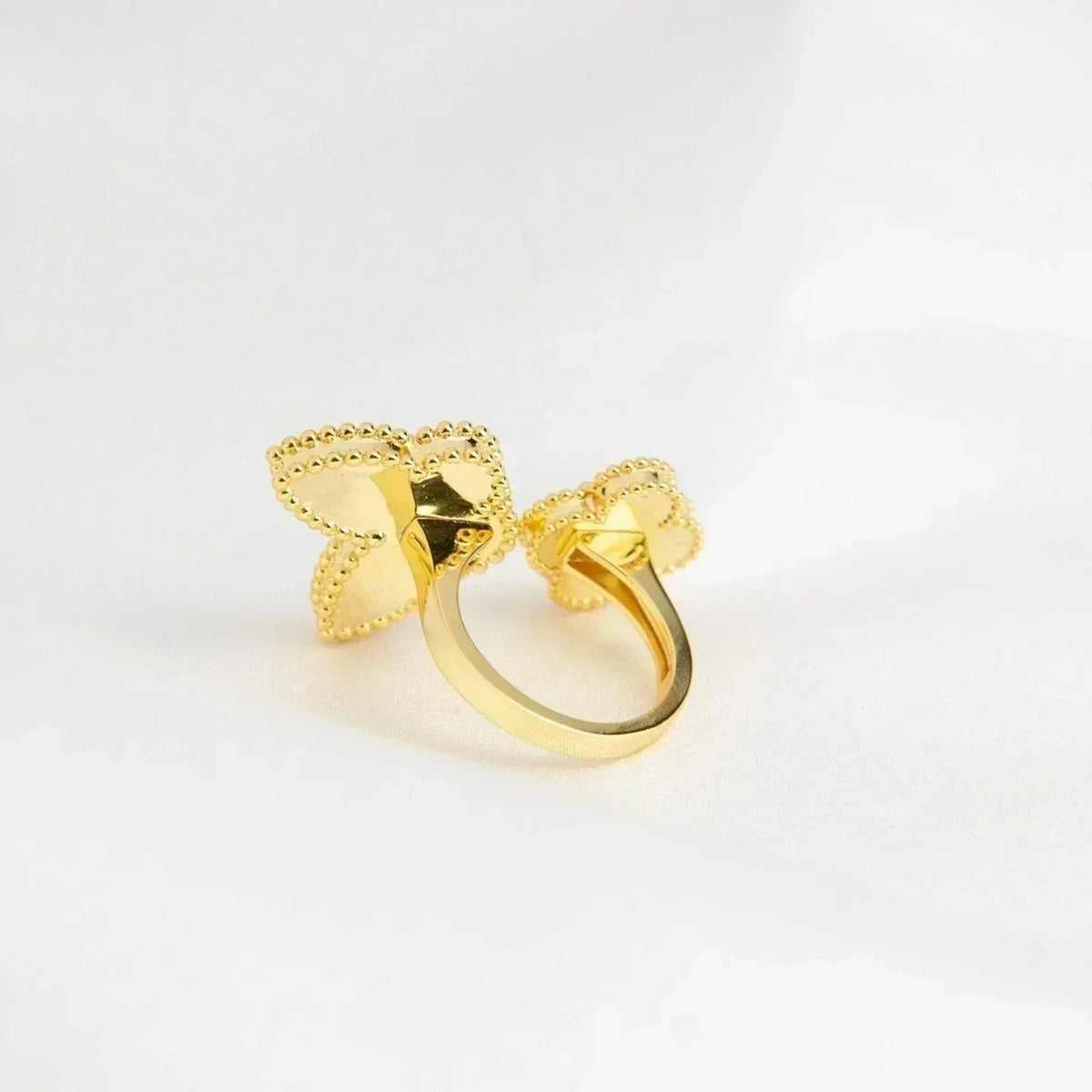 [Elowen jewelsry ]LUCKY BETWEEN THE FINGER RING