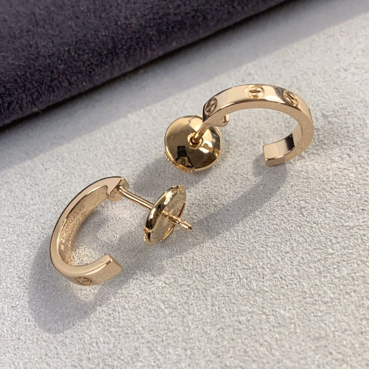 [Elowen Schmuck] LOVE OHRRINGE 2,65 MM ROSÉGOLD