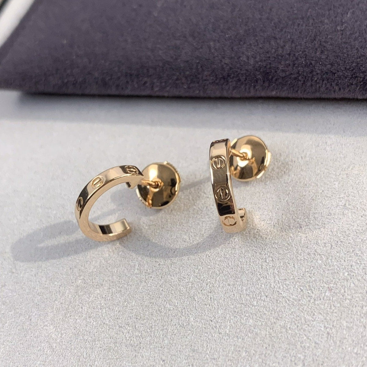 [Elowen Schmuck] LOVE OHRRINGE 2,65 MM ROSÉGOLD