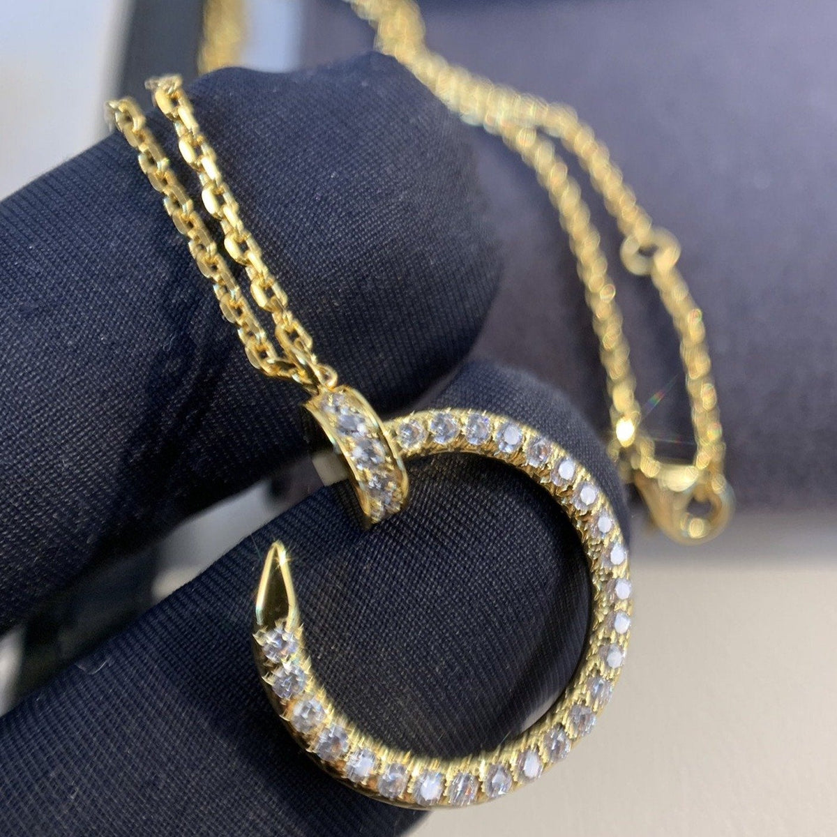 [Elowen jewelsry ]JUSTE HALSKETTE GOLD DIAMANTEN