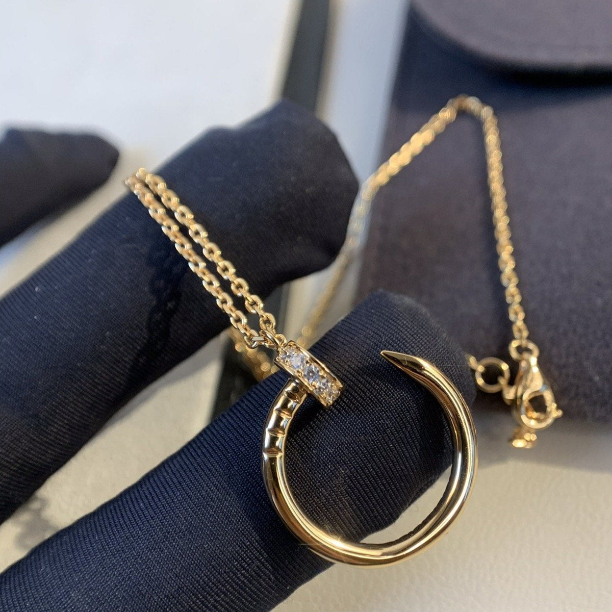 {
  "Elowen jewelsry": "Elowen ジュエリー",
  "JUSTE NECKLACE PINK GOLD DIAMONDS": "JUSTE ネックレス ピンクゴールド ダイヤモンド"
}