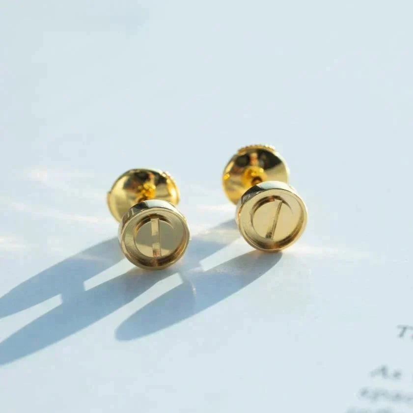 [Elowen jewelsry ]LOVE EARRINGS GOLD 10MM