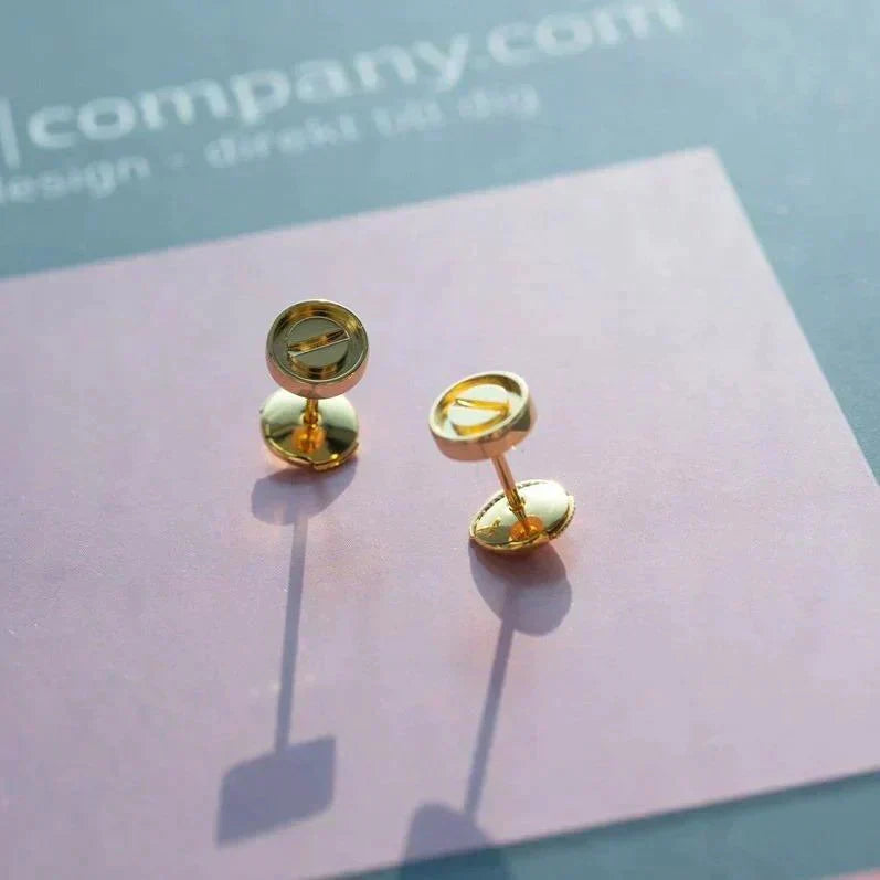 [Elowen jewelsry ]LOVE EARRINGS GOLD 10MM