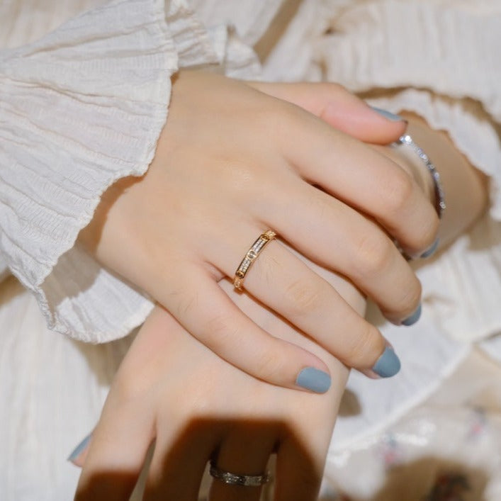 [Elowen Schmuck] LOVE RING 2,65 MM DIAMANT