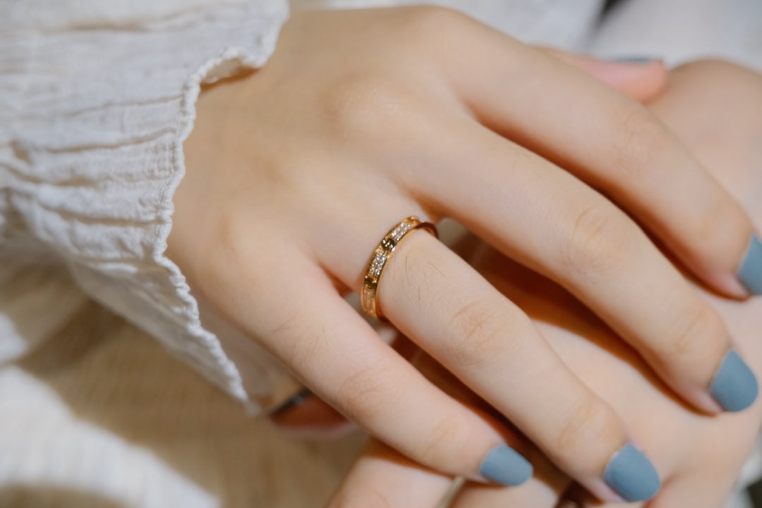 [Elowen Schmuck] LOVE RING 2,65 MM DIAMANT