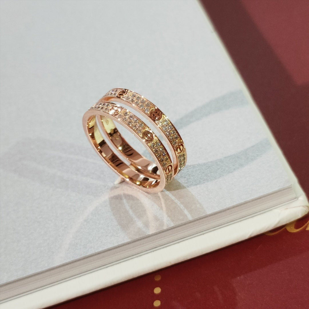 [Elowen Schmuck] LOVE RING 2,65 MM DIAMANT