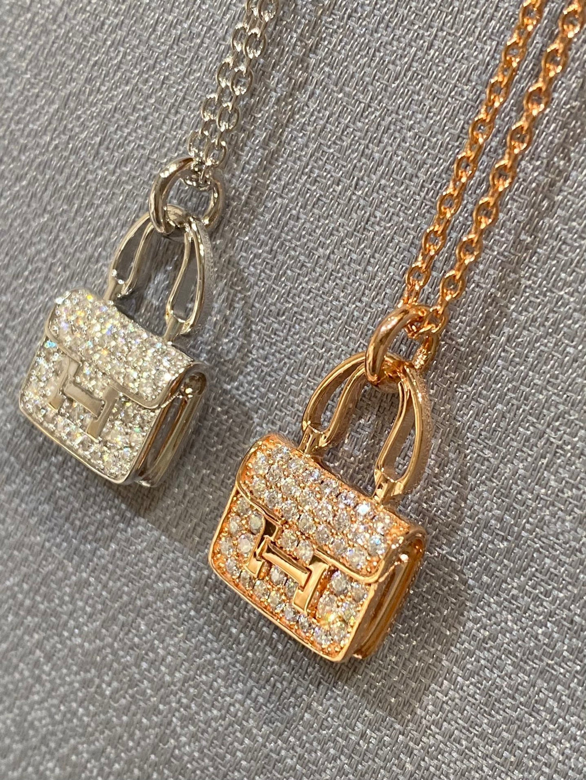 [Elowen jewelsry ]CONSTANCE PEDANT DIAMOND NECKLACE