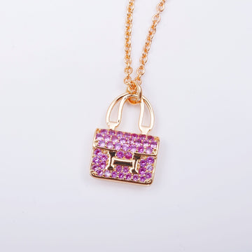 [Elowen jewelsry ]CONSTANCE ANHÄNGER VIOLETTES DIAMANT-COLLIER