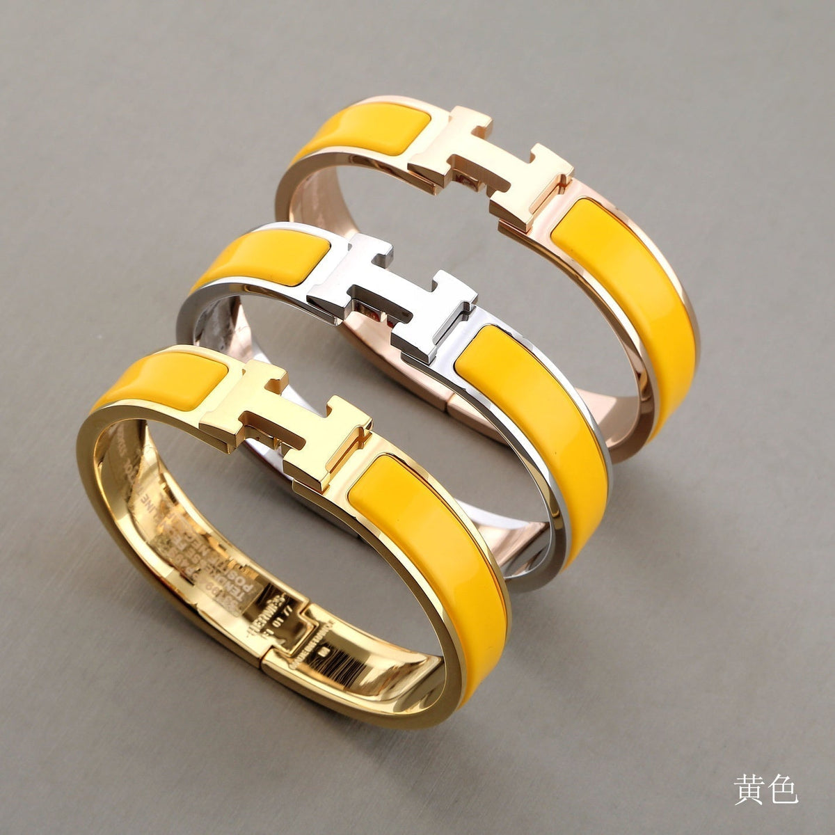 [Elowen jewelry] Hイエローブレスレット