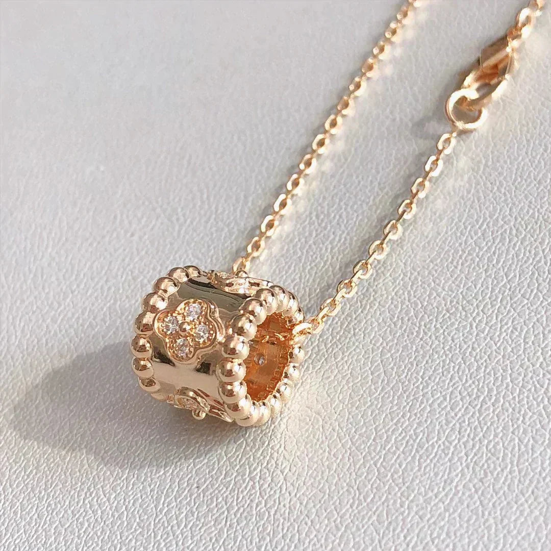 [Elowen jewelsry ]PERLEE PEDANT NECKLACE GOLD / ROSE GOLD