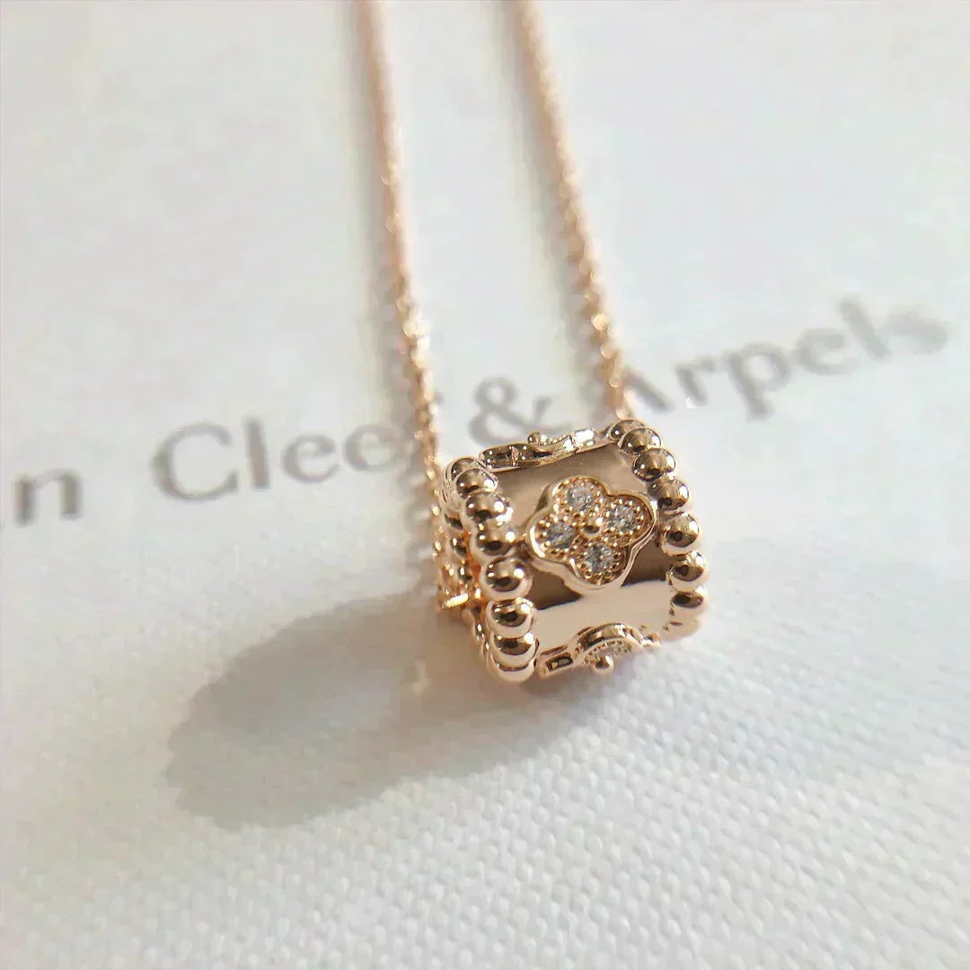 [Elowen jewelry] PERLÉE ANHÄNGER-HALSKETTE GOLD / ROSÉGOLD