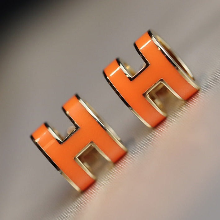 [Elowen Schmuck] MINI POP H OHRRINGE ORANGE
