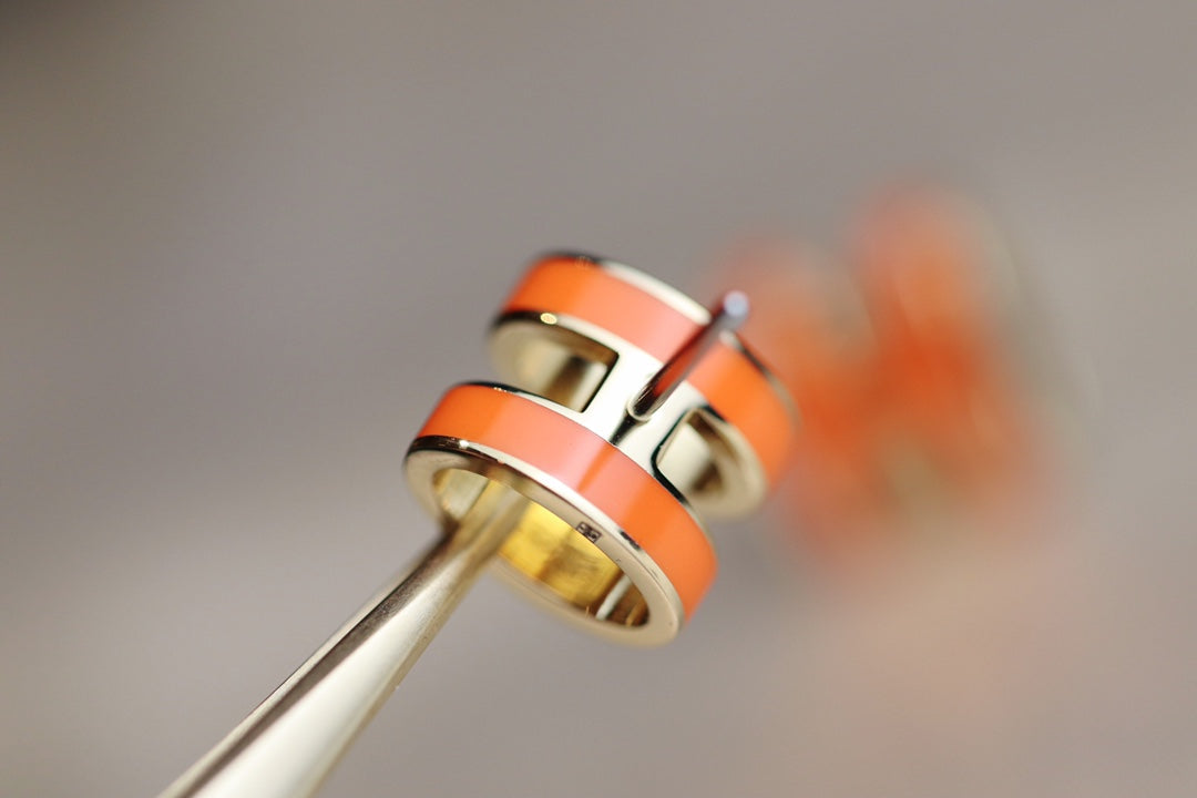 [Elowen Schmuck] MINI POP H OHRRINGE ORANGE