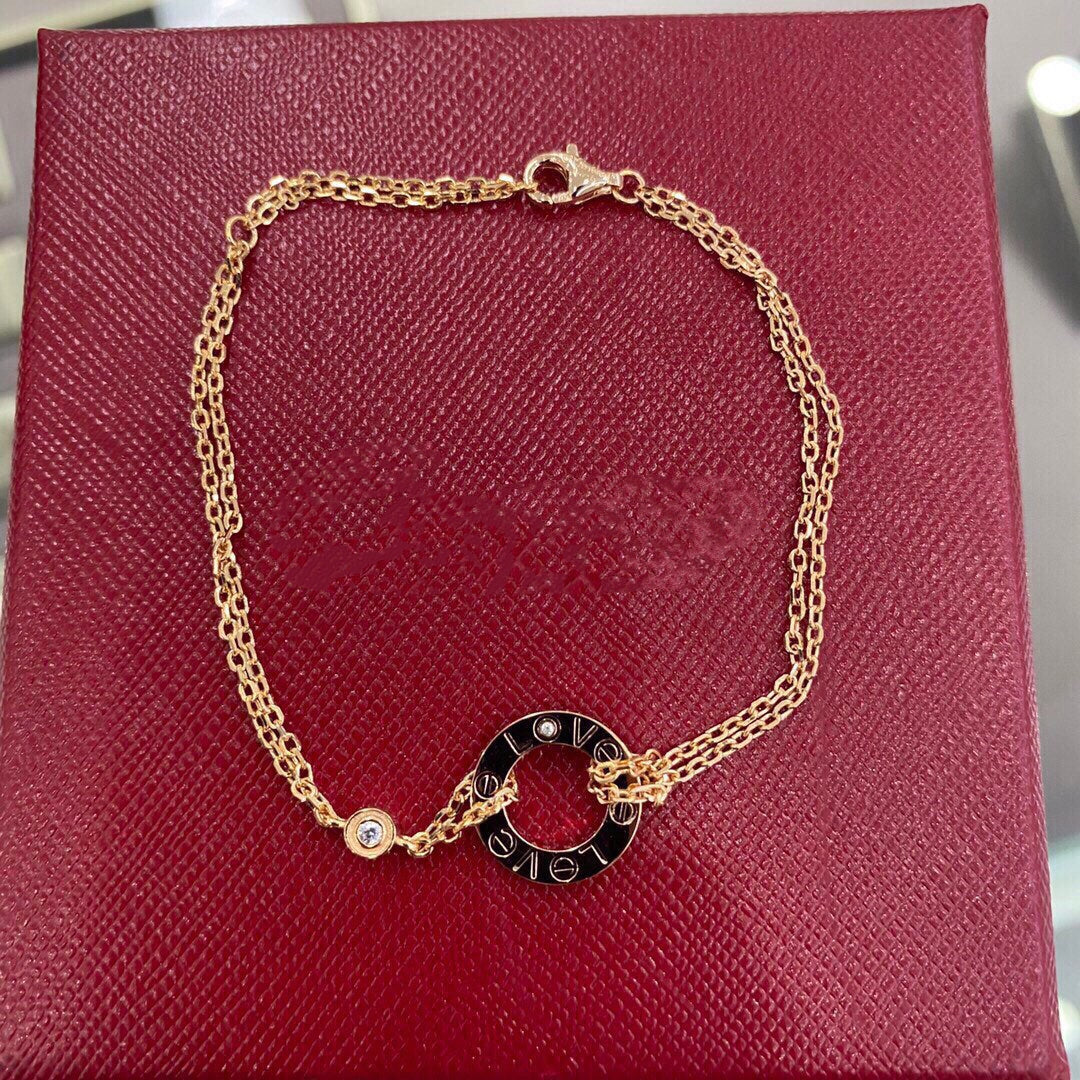 [Elowen jewelsry ]LOVE BRACELET 2 DIAMOND