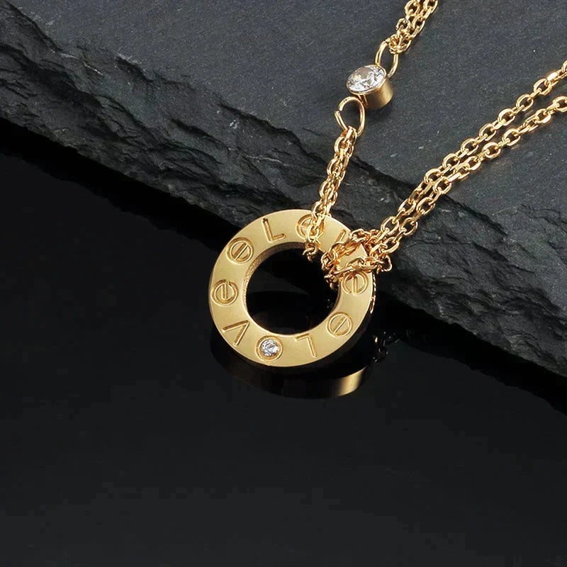 {
  "Elowen jewelsry": "Elowen ジュエリー",
  "LOVE NECKLACE 16MM 2 DIAMONDS": "LOVE ネックレス 16MM 2ダイヤモンド"
}