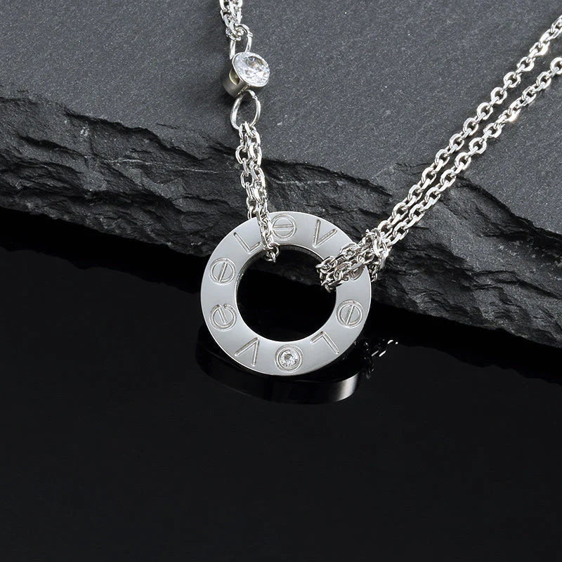 {
  "Elowen jewelsry": "Elowen ジュエリー",
  "LOVE NECKLACE 16MM 2 DIAMONDS": "LOVE ネックレス 16MM 2ダイヤモンド"
}