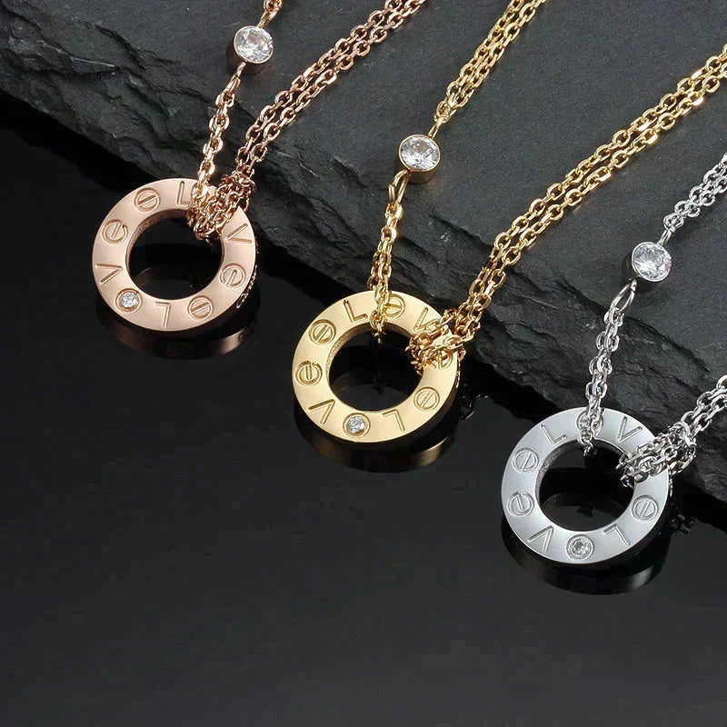 {
  "Elowen jewelsry": "Elowen ジュエリー",
  "LOVE NECKLACE 16MM 2 DIAMONDS": "LOVE ネックレス 16MM 2ダイヤモンド"
}