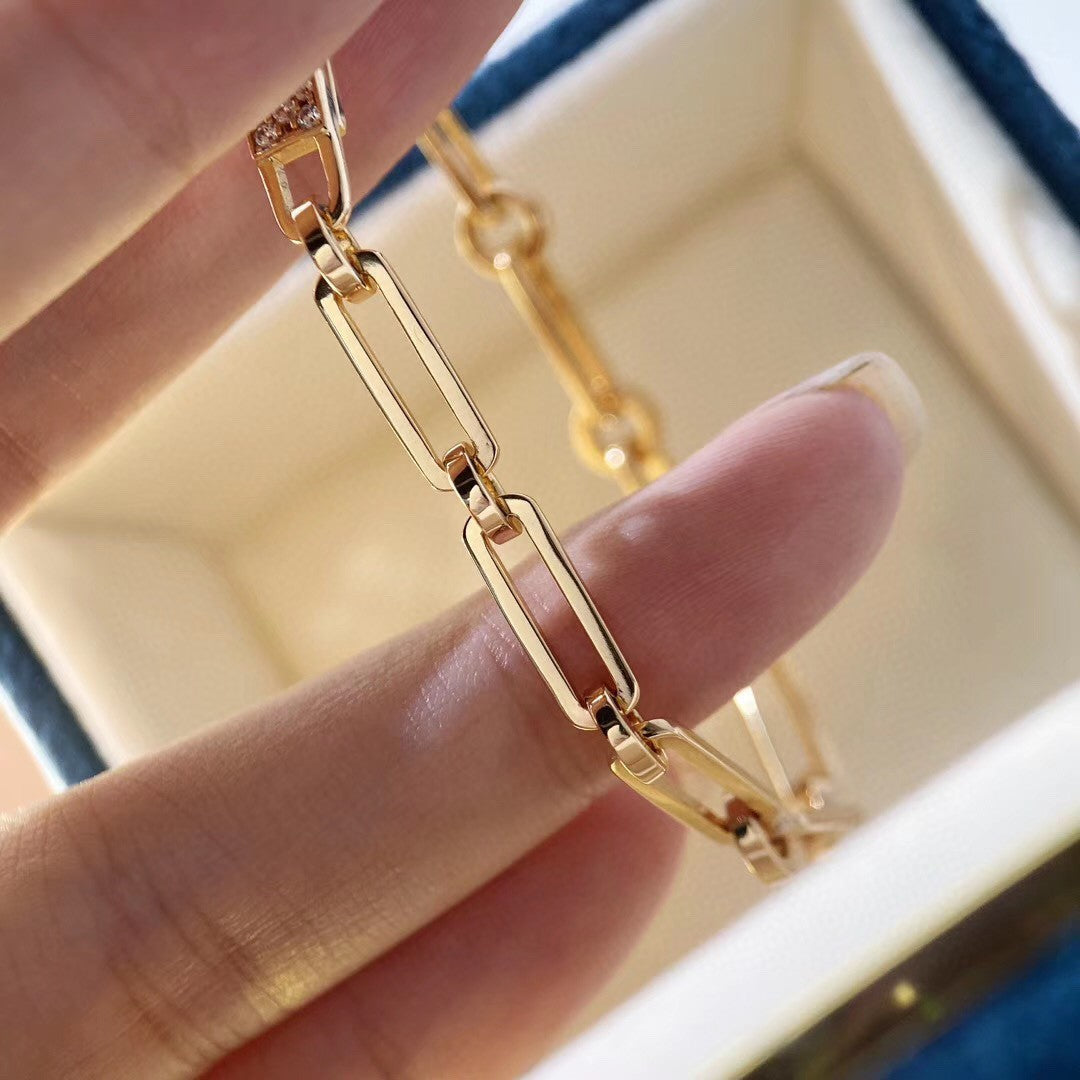 [Elowen jewelsry ]CHAINE BRACELET SMALL MODEL DIAMOND