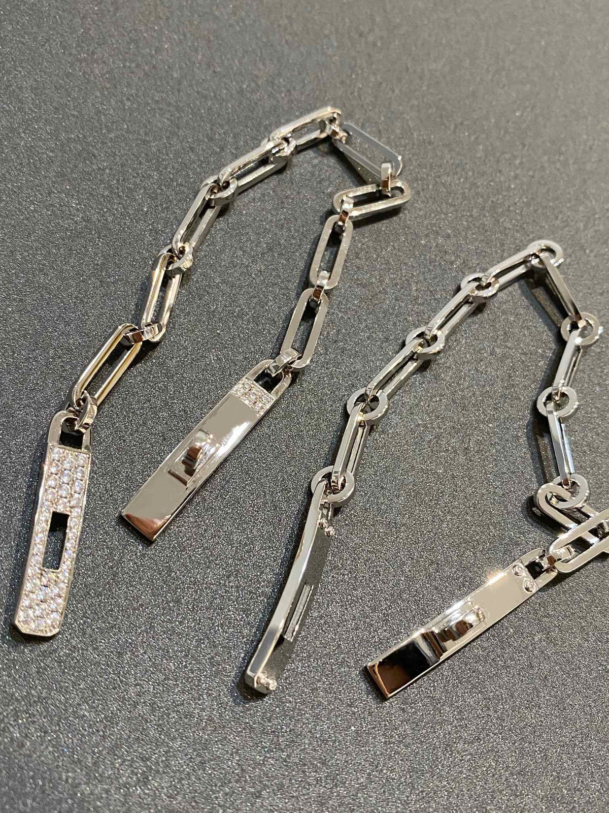 [Elowen jewelsry ]CHAINE BRACELET SMALL MODEL DIAMOND