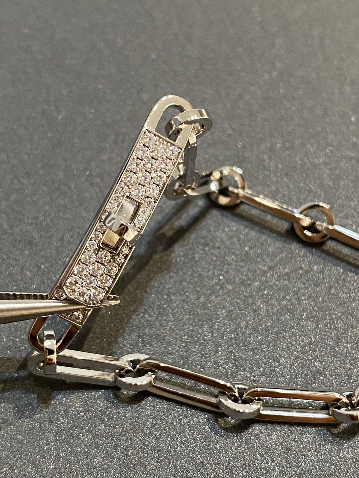[Elowen jewelsry ]CHAINE BRACELET SMALL MODEL DIAMOND