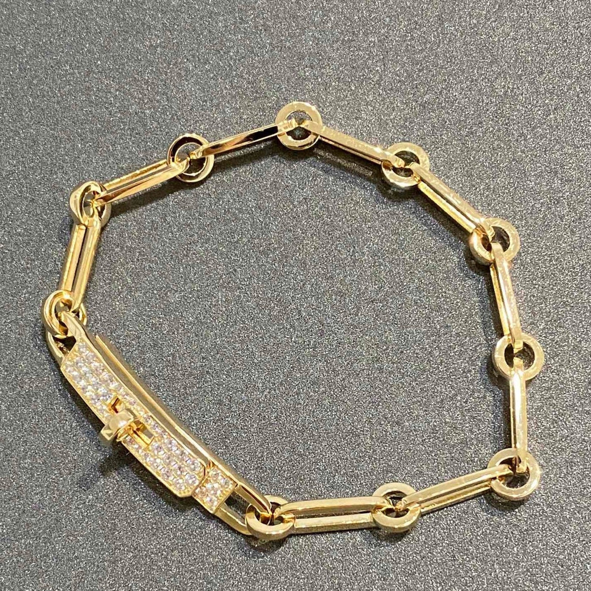 [Elowen jewelsry ]CHAINE BRACELET SMALL MODEL DIAMOND
