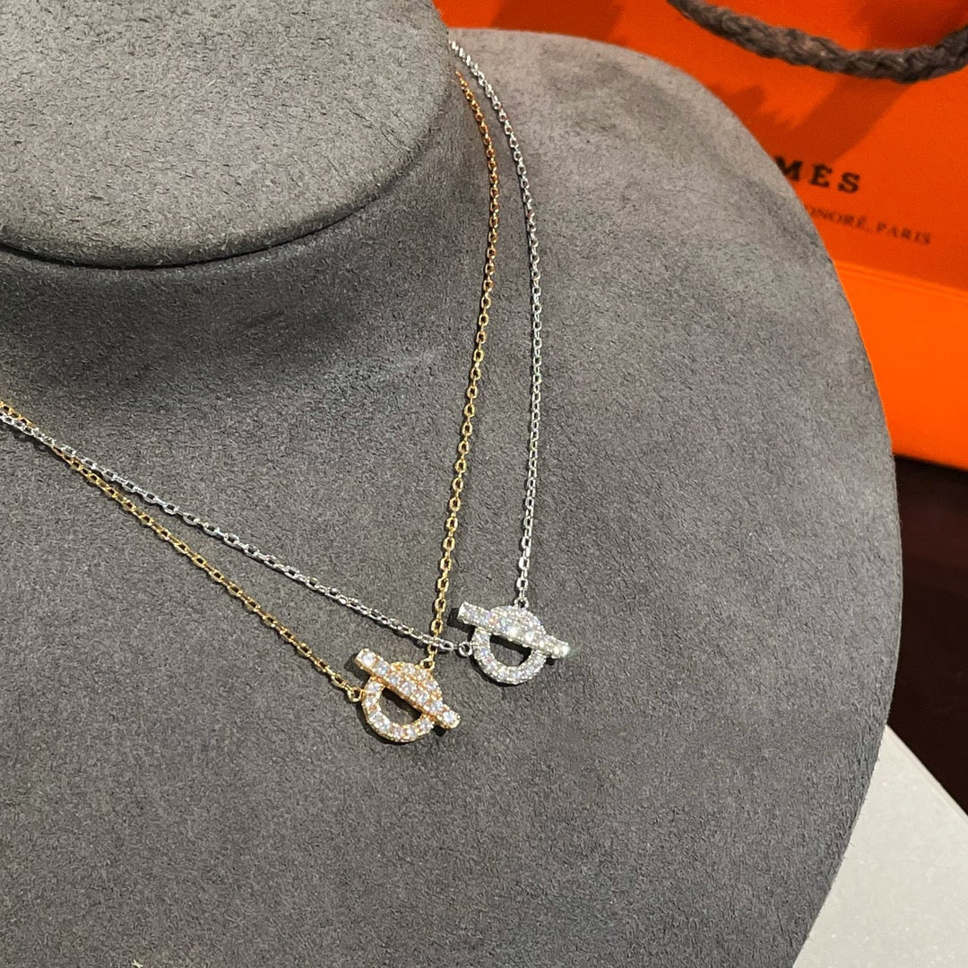 [Elowen jewelsry ]ECHAPEE NECKLACE DIAMOND